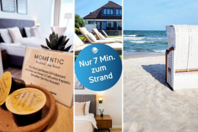 Moderne 1 Zimmer Ferienwohnung mit Sonnenterrasse und Parkplatz, in ruhiger Lage, nur wenige Gehminuten zum Ostsee Sandstrand Scharbeutz